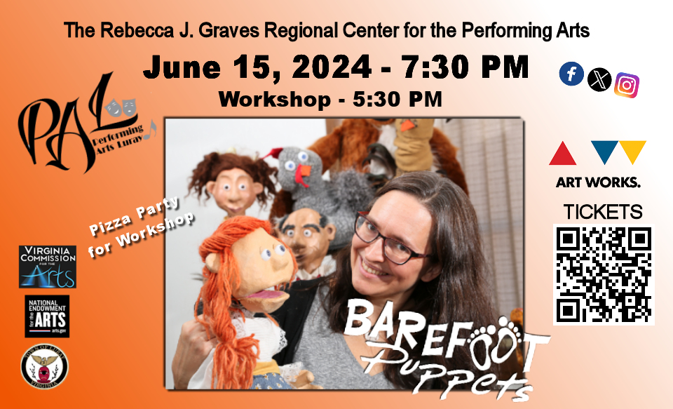 Puppet Show & Workshop June 15